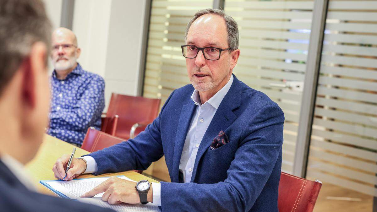 Timo Springer, Präsident der Industriellenvereinigung Kärnten: „Je höher das Ergebnis eines Unternehmens, umso besser“