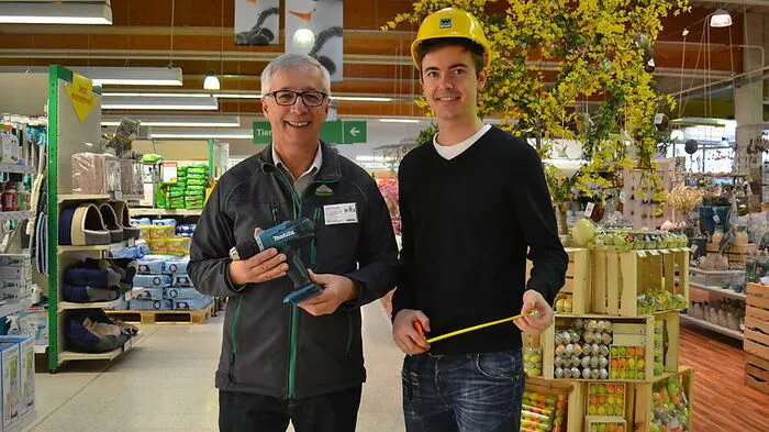 Josef Sammer (58) und Dominik Spreitzhofer (24) standen vor der Kamera