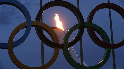 Das olympische Feuer sahen auch schon Sportler aus Feldkirchen lodern