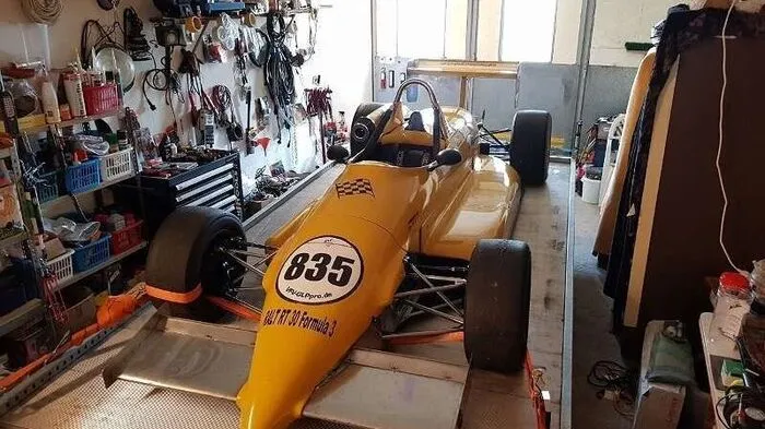 Der Oldtimer ist laut besitzer "rennbereit"