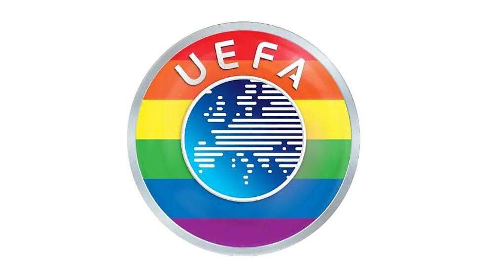 Mit diesem Logo präsentiert sich die UEFA aktuell auf ihren Plattformen.