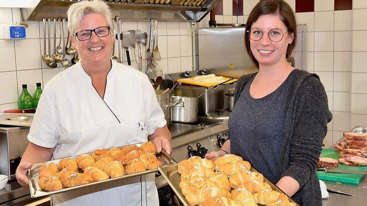 Ein starkes „Säge“-Team: Christine Ploner und Anna Thurner