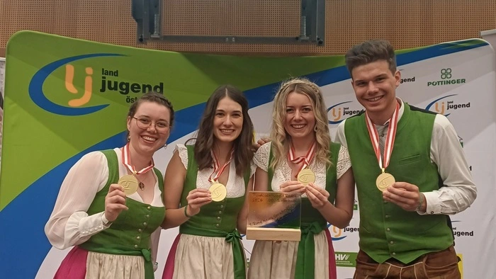 Das Team aus dem Bezirk Weiz sicherte sich den Bundessieg in der Kategorie „Neues Sprachrohr“