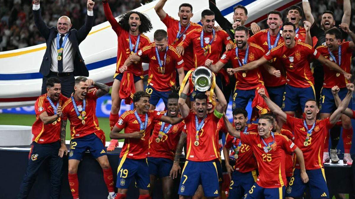 Spanien ist Fußball-Europa-Meister der Herren 2024