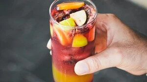 Erfrischende Pfirischbowle | Erfrischende Pfirischbowle