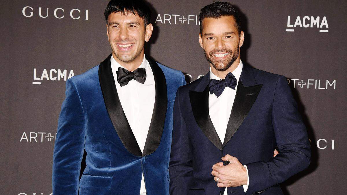 Ricky Martin und Jwan Yosef bei einer Gala in L.A. im Jahr 2019 