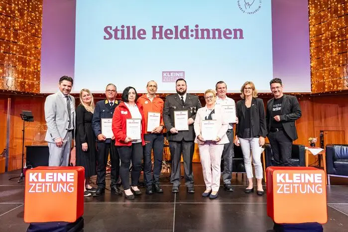 Die „Heldinnen und Helden“ aus dem Bezirk St. Veit