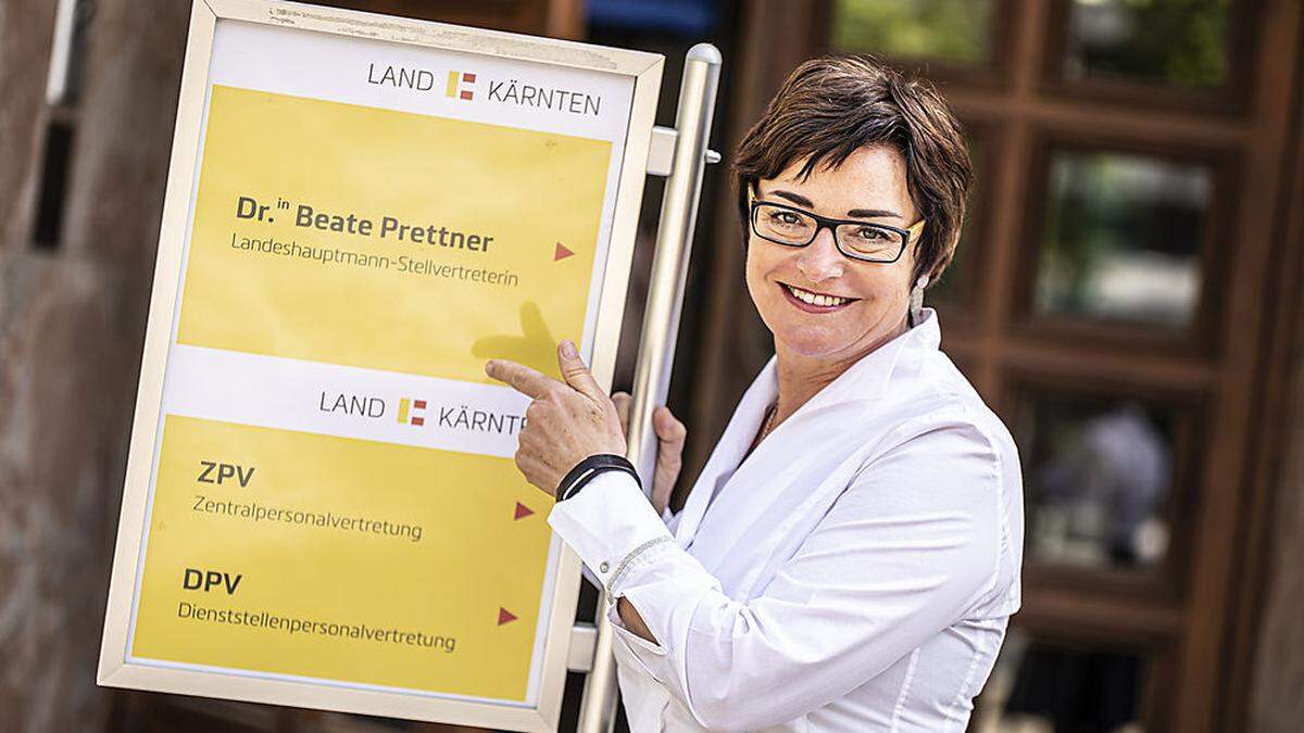 Seit zehn Jahren Regierungsmitglied: Beate Prettner