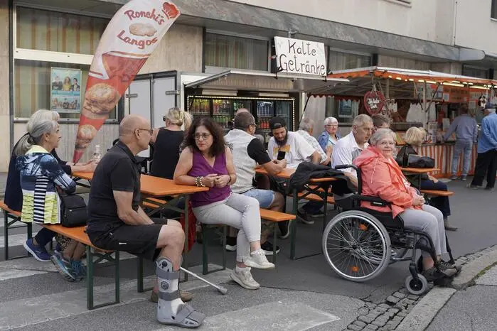 Für die kulinarische Begleitung sorgten die Ronchis, die bereits ab dem Nachmittag mit Köstlichkeiten vor Ort waren.