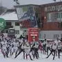 RAMSAU,AUSTRIA,20.DEC.24 - NORDIC SKIING, NORDIC COMBINED, CROSS COUNTRY - FIS World Cup Ramsau, 10km mass start, men. Image shows start of the race.
Photo: GEPA pictures/ Wolfgang Grebien
