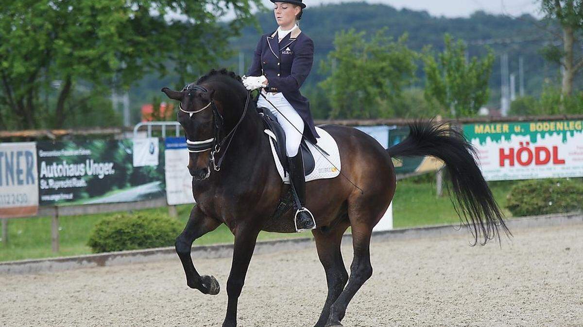 Die steirische Dressurreferentin Isabella Willibald