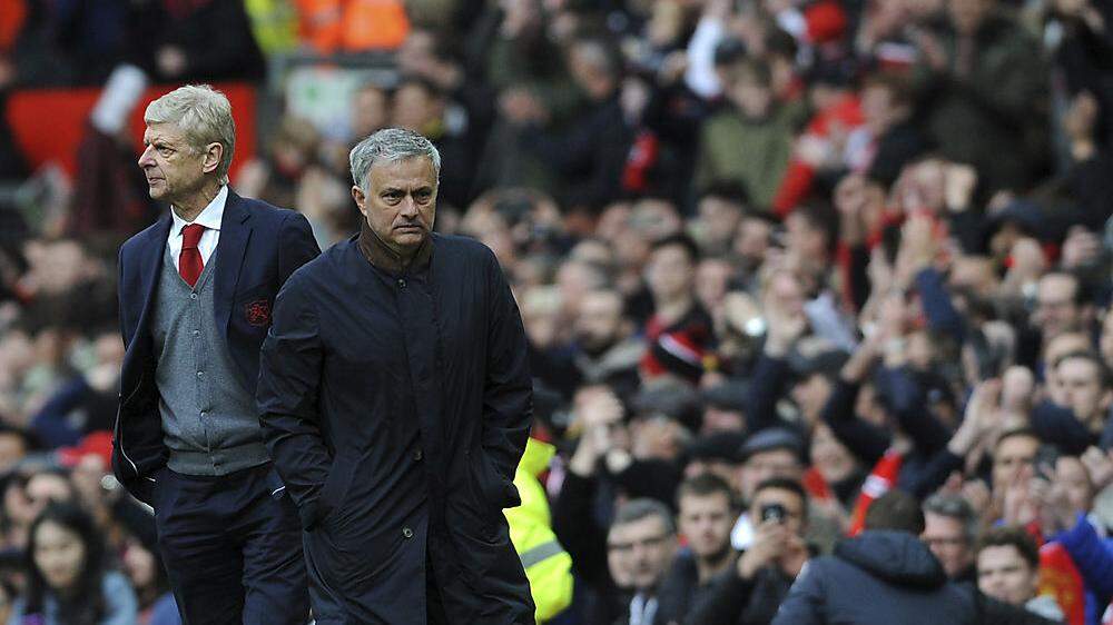 Arsene Wenger und Jose Mourinho