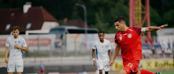 Meletios Miskovic traf zum 2:1-Sieg der Kapfenberger