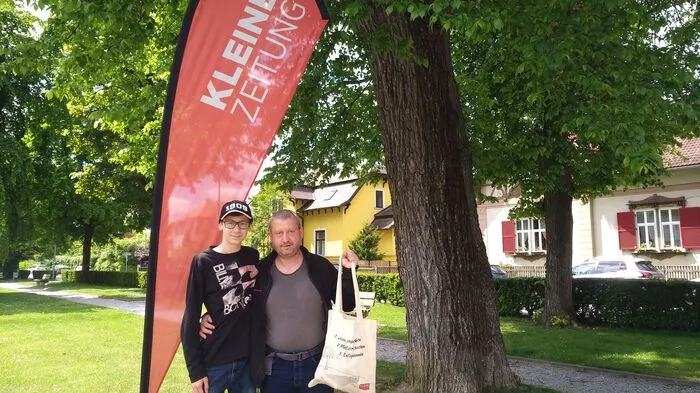 Bei der Kleine-Zeitung-Aktion #spürdenfrühling konnten Leser ein Picknick gewinnen. Das Picknick ging am Freitag im Brucker Stadtpark bei strahlendem Sonnenschein über die Bühne.