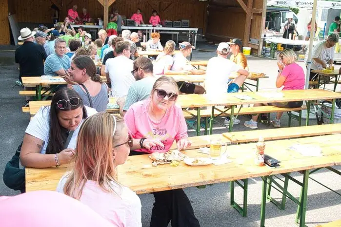Heuer freute man sich über bestes Wetter.
