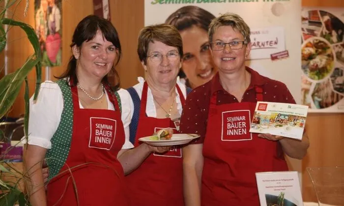 Die Kärntner Seminarbäuerinnen zaubern aus regionalen Produkten in ihren Kochshows köstliche Gerichte