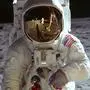 Edwin "Buzz" Aldrin, fotografiert von Neil Armstrong