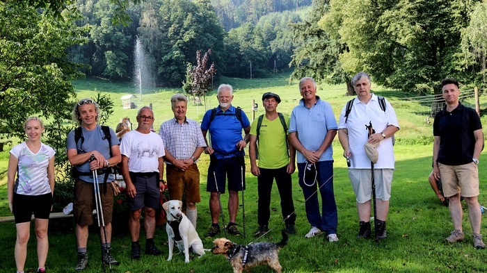 Organisiert wurde die Wanderung von der Gemeinde Neuhaus und vom Volksgruppenbüro des Landes im Rahmen des Kulturjahres 2020.