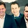 Wer soll die Freiheitlichen im Bezirk in die Landtagswahl führen? Werner Maichin (mitte) hätte gerne Bernhard Gräßl (links) als Spitzenkandidat gesehen. Gernot Darmann (rechts) soll das verhindert haben
