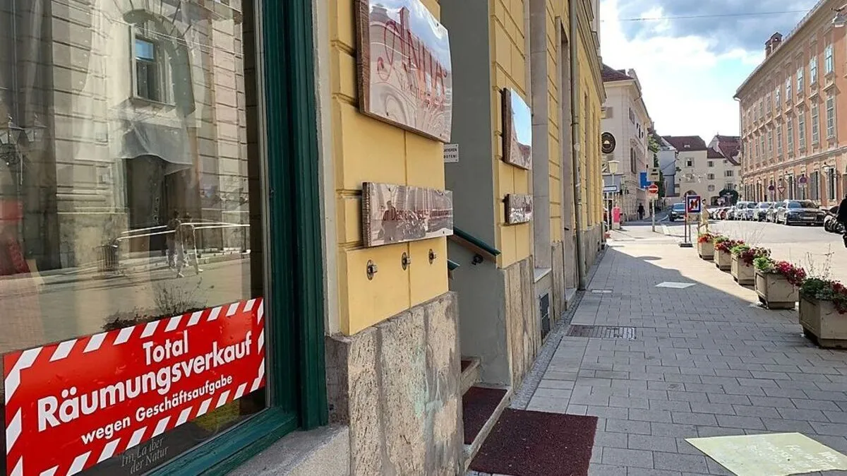Kein Konkurs, aber Räumungsverkauf