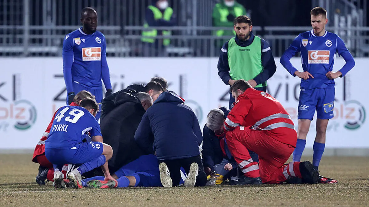 Schreckliche Szenen in der zweiten Liga