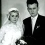 Friederike und Gustl Damberger bei ihrer Hochzeit am 22. April 1959
