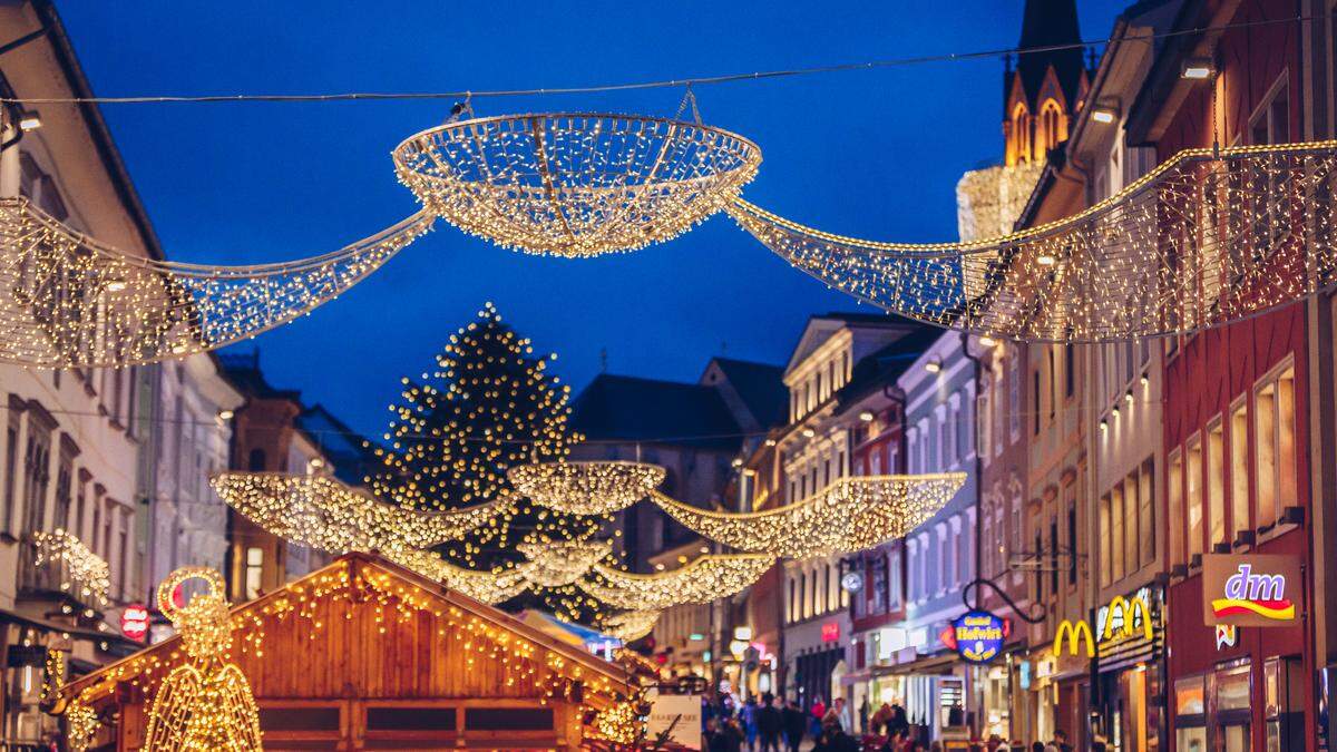 Der Villacher Advent wird am heutigen Freitag um 18 Uhr feierlich eröffnet