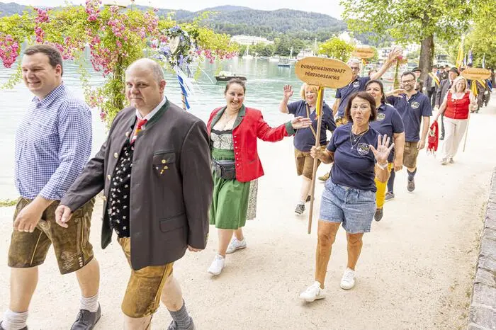 Wörthersee Kirchtag mit Umzug und Messe Pörtschach Juni 2024