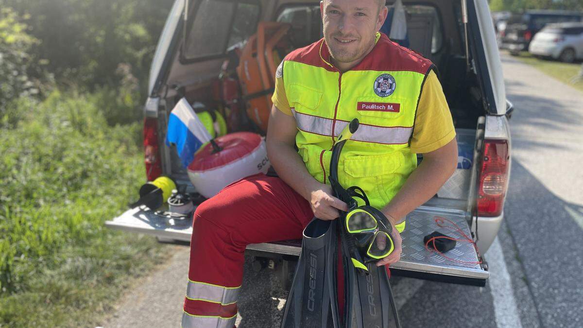 Markus Paulitsch ist ehrenamtlich tätig