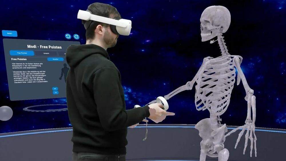 Anatomie lernen im virtuellen Raum
