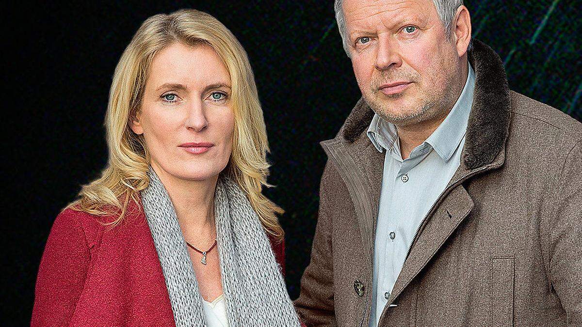 Maria Furtwängler mit &quot;Tatort&quot;-Kollege xel Milberg.