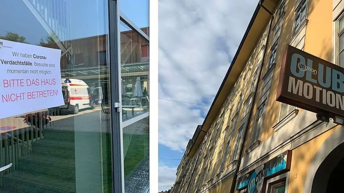 Altenheim und Club: Die Wochen der Cluster in Graz