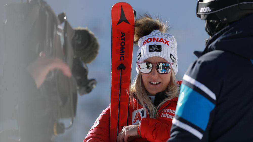 Auf Eva-Maria Brem ruhen heute die ÖSV-Hoffnungen beim Damen-Weltcup-Riesentorlauf in Sölden 