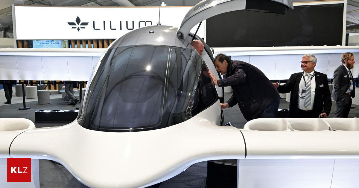 Deutsches E-Flugzeug-Start-up Lilium zum zweiten Mal zahlungsunfähig