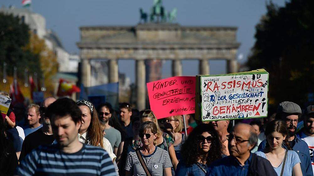 Großdemonstration in Berlin