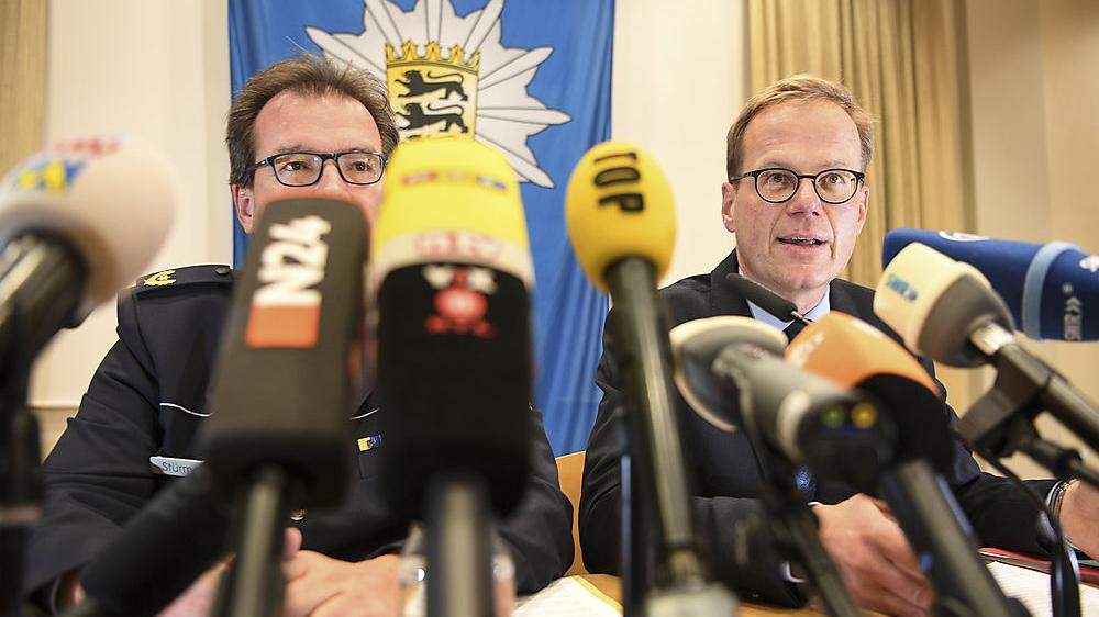 Polizeivizepräsident Uwe Stürmer, Staatsanwalt Alexander Boger