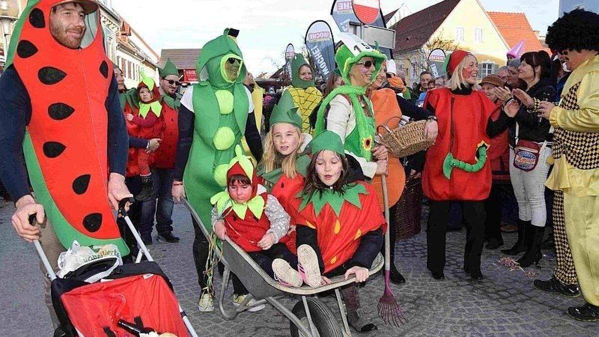 Faschingsumzug in Deutschlandsberg