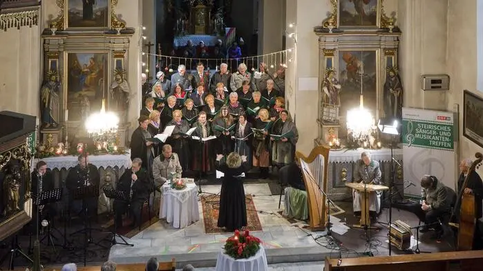 Die Pfarrkirche Gaal wurde am Samstag zum Schauplatz eines besonders stimmungsvollen Adventnachmittags.