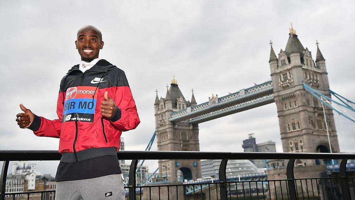 Farah startet am Sonntag beim London-Marathon