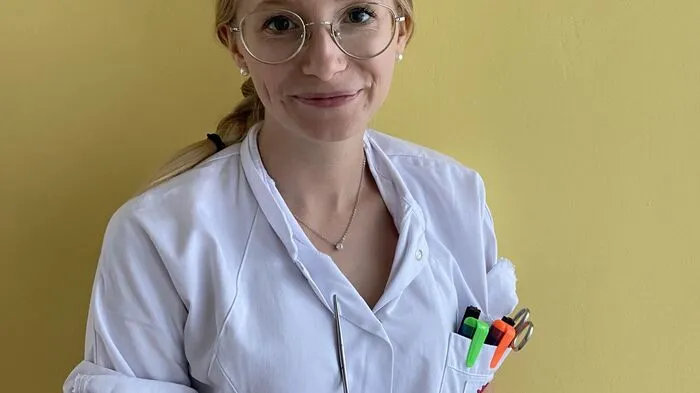 Michelle Muck ist Pflegerin in der Altersgeriatrie