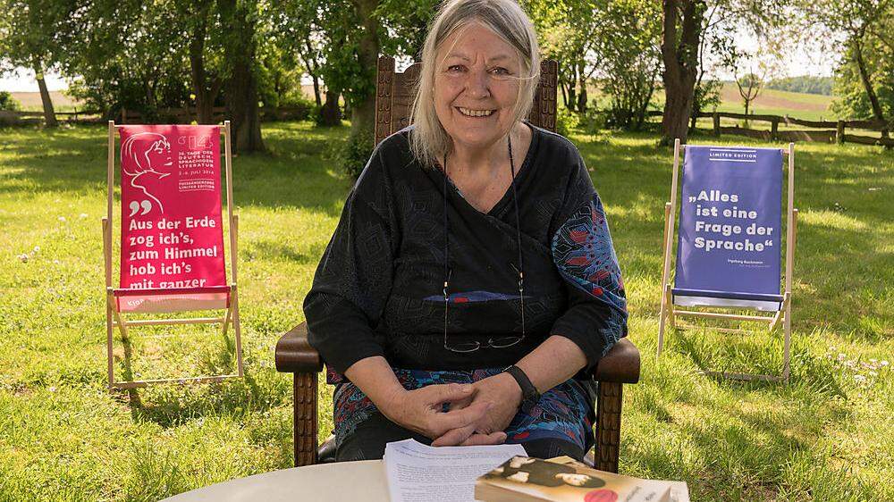 Die 80-jährige deutsche Autorin Helga Schubert bekam den Bachmann-Preis 2020 verliehen