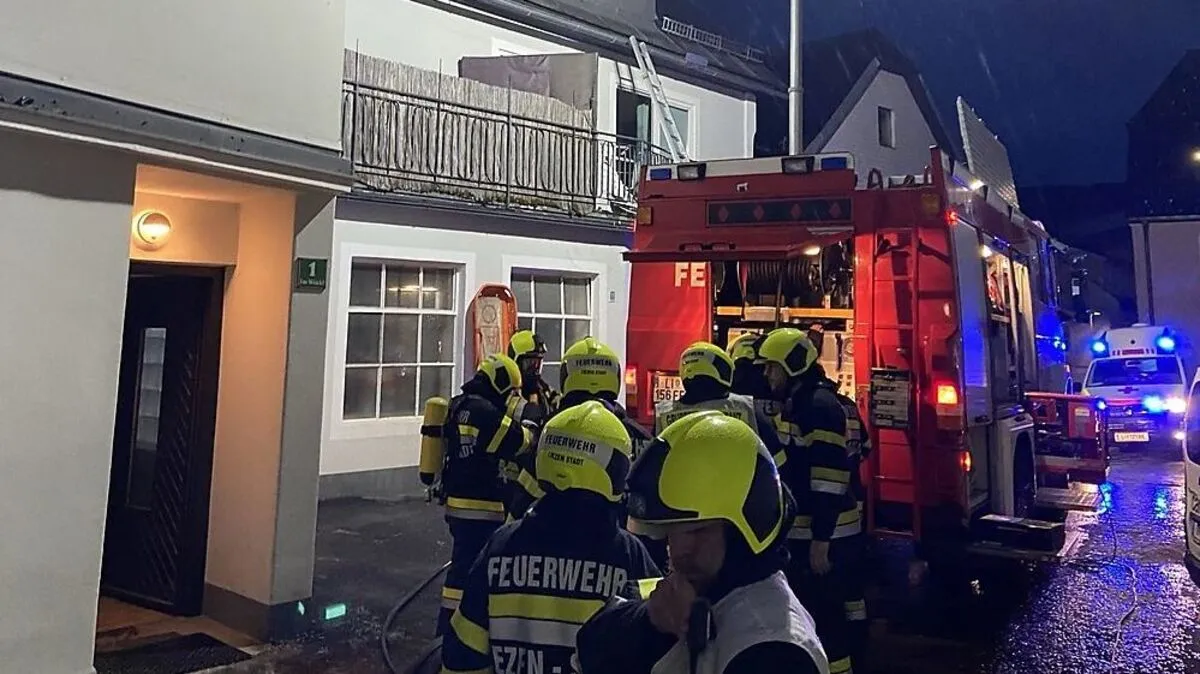 Abendlicher Einsatz in Liezen