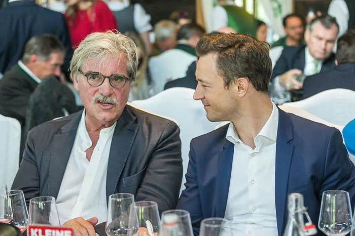 Peter Simonischek und Gernot Blümel
