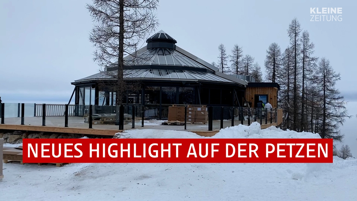 Panoramarestaurant und Geo.Dom in einem Gebäude auf der Petzen