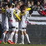 Jubel beim LASK über das Semifinal-Ticket