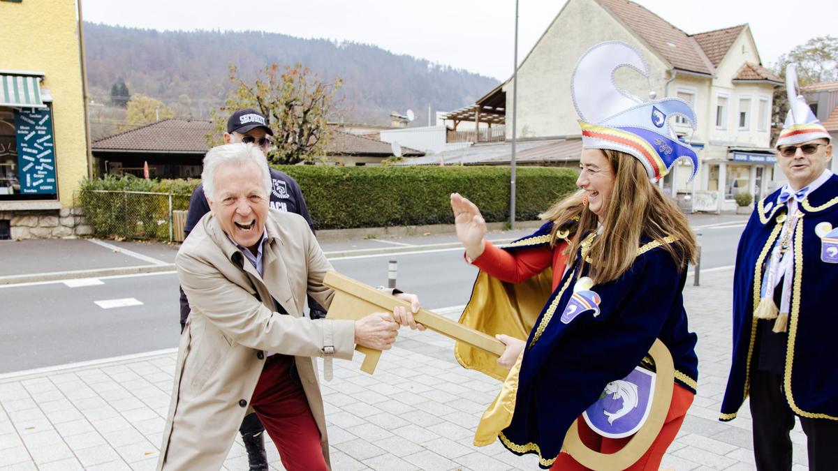 Herbert Gaggl (Moosburg) und Silvia Häusl-Benz (Pörtschach) kämpfen um den Stadtschlüssel