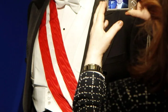 Bruno Kreiskys in Madame Tussauds Wachsfigurenkabinett im Wiener Prater