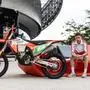 Österreichischer Junior-Staatsmeister in der Motorsportdisziplin Enduro: Anton Vötsch (21) mit seinem Motorrad, einer 2025 KTM 250 EXC-F