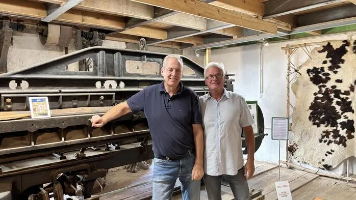 Schriftführer Andreas Krug und Obmann Alexander Hammer stecken viel Arbeit in das Gerbereimuseum Eisenerz