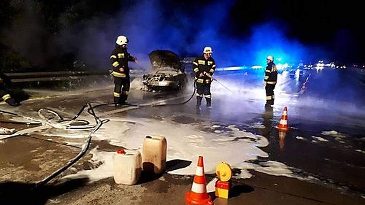 38 Kameraden der FF Feistritz/Drau und St. Peter/Spittal standen im Einsatz